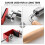 1pc Stainless Steel Rolling Pin Multifunctional Dough Roller Kitchen Tool 6
