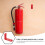 Fire Extinguisher Wall Mount Holder 4Pcs for Dry/Water Extinguishers 6