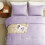 Lavender Queen Comforter Set Light Purple 3-Piece Boho 3