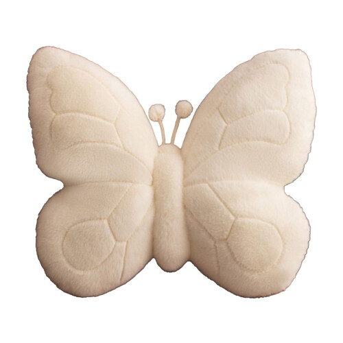 Almofada decorativa com estampa de borboleta, 45x45 cm (18x18 polegadas) 1