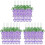 Guirlanda artificial de lavanda e glicínia (pacote com 3) 3