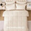 Beige Comforter Set 7-Piece Full Size 3