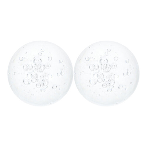 Boule décorative en cristal (2 pièces)
