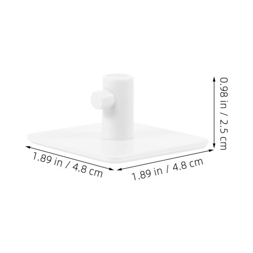 1Set Compact White Stand Mixer Hook For Kitchen Accessories Space Saving Easy Installation 1