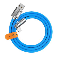 Cábla Muirir Thar a Bheith Tapa 120W Cóimhiotal Sinc Micrea USB go Corda Luchtaire Cineál-C I6S0