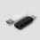 LEDMOMO2 stk. vendbar type C til 3,5 mm jack-hovedtelefonadapterkabel, sort 2
