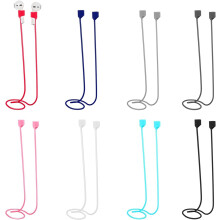 8pcs Magnetic Anti-Lost Straps for Earbuds – Soft Silicone Lanyards Compatible with AirPods Pro/3/2/1 (8 Colors)
