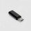 LEDMOMO2 stk. vendbar type C til 3,5 mm jack-hovedtelefonadapterkabel, sort 3