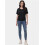 Womens Solid Short Sleeve V-Neck Boat Neck Dolman Top with Side Shirring Drape Tunic 5