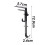Fireplace Stocking Hanger Black Adjustable Heavy Duty 4pcs 2