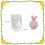 Heart Bunny Silicone Mold for Resin Candles Easter Decor 4