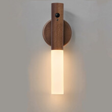 Veilleuse LED magnétique rechargeable avec détecteur de mouvement, portable, pour couloir, chambre, escaliers, salle de bain, placards.
