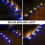 Ηλιακά φώτα εδάφους, 4pcs8LED ηλιακά φώτα κήπου, εξωτερικά ηλιακά φώτα εδάφους, 3