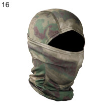 Naierhg Unisex Sturmhaube mit Camouflage-Print für Outdoor-Aktivitäten wie Radfahren – Halswärmer und Gesichtsmaske