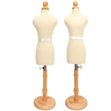 OKJHFD Female Dress Form Stand, Pinnable Flexible Mannequin for Sewing & Dressmaking – Compatible with Standard Pins
