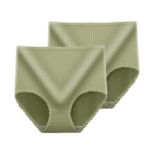 Lenjerie intimă pentru femei, pachet de lenjerie intimă solidă cu talie înaltă, pantaloni absorbanți, lenjerie intimă, mărimea M-2XL