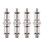 Adapter for studiolysstativ, 1/4 til 3/8 hanngjenger, 4 stk. 1