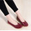Γυναικεία Δερμάτινα Παπούτσια Loafers Μονόχρωμα Slip-on Flat Παπούτσια Άνετα Casual Φλατ για 5