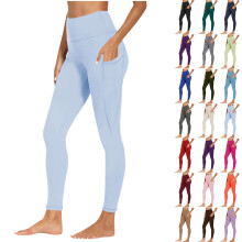 Legginsit naisille, Taskulliset legginsit naisille Vatsan hallintaan Treeni Urheilu Jooga Urheilulegginsit