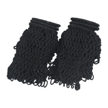 amleso 6 Pieces Billiard Pool Table Pockets Netting Set Sports Replacement Pool Table Accessories Game Room Repair Drop Balls Pocket Black