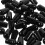 100 Pcs Rack Tip Protector End Caps Clamps for Woodworking Corner Black 8