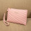 Clutch dametaske klassisk pung, sort 7