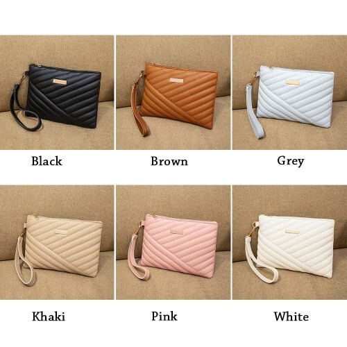 Clutch dametaske klassisk pung, sort 2