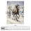 Manta de flanela Pratyus Horses Snow Wilderness 60x80 polegadas 4