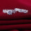 2 st dameringar i 925 sterlingsilver med strass 3