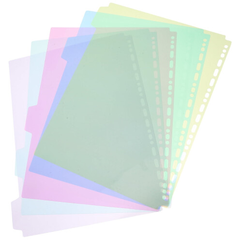 Worgeous6PCS Intercalaires de documents de recherche multi-usages