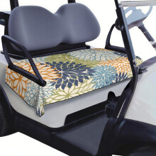 Liukumaton golfkärryn istuinsuoja 51" x 31", mikrokuitupyyhepeitto EZGO:lle, Club Carille ja Yamahan etuistuimille, tukeva istuvuus