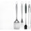 4-teiliges robustes Grillbesteck-Set 1