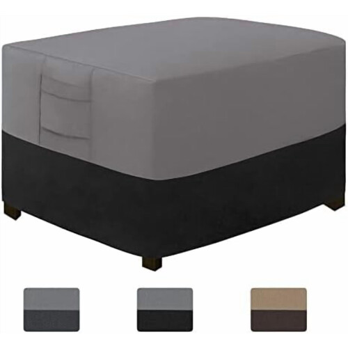 Capa impermeável Oxford para mesa de centro de exterior, 122 x 71 x 41 cm (48 x 28 x 16 polegadas)