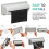 Distributeur mural de sacs en plastique gris clair 3