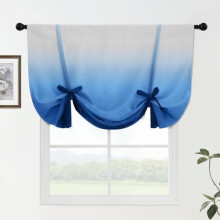 Ombré-Verdunkelungsvorhänge Grau-Blau 52 x 84 Zoll, 2er-Pack