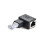 Προσαρμογέας Ethernet 90 μοιρών RJ45 αρσενικό σε θηλυκό 1