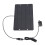 Ηλιακή αντλία σιντριβανιού Kit6V10W Πάνελ USB για μπάνιο πουλιών, λίμνη κήπου, πισίνα 3