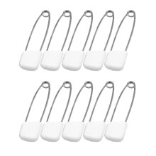 50 épingles de sûreté en acier inoxydable pour couches lavables, couture, langes, attaches de broches, épingles multi-usages