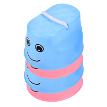 Kinder-Kunststoffstelzen, Macaronblau, 2 Paar