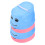 Kinder-Kunststoffstelzen, Macaronblau, 2 Paar 1