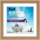 Square Picture Frame Dark Oak 11x11 in 1