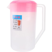 2,4L plastikkande med låg og målemærker