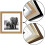 Square Picture Frame Dark Oak 11x11 in 6