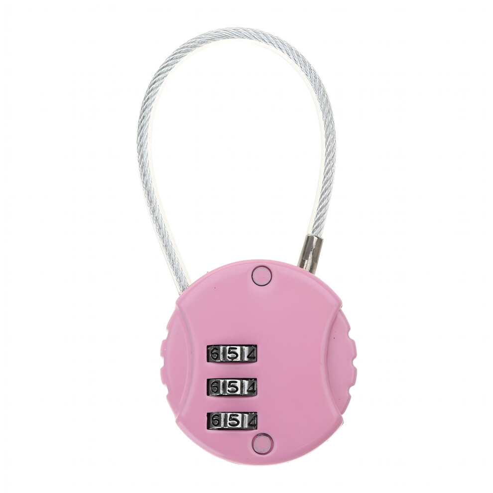 Alloy Security Cable Padlock Small Password Lock Set Your Own Combination Lock Lockers Anti-Theft Locks Rustproof 9450273737584