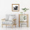 Square Picture Frame Dark Oak 11x11 in 2