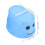 Kinder-Kunststoffstelzen, Macaronblau, 2 Paar 3