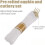 Pre-Rolled Gold Plastic Cutlery Set 30 pcs 3