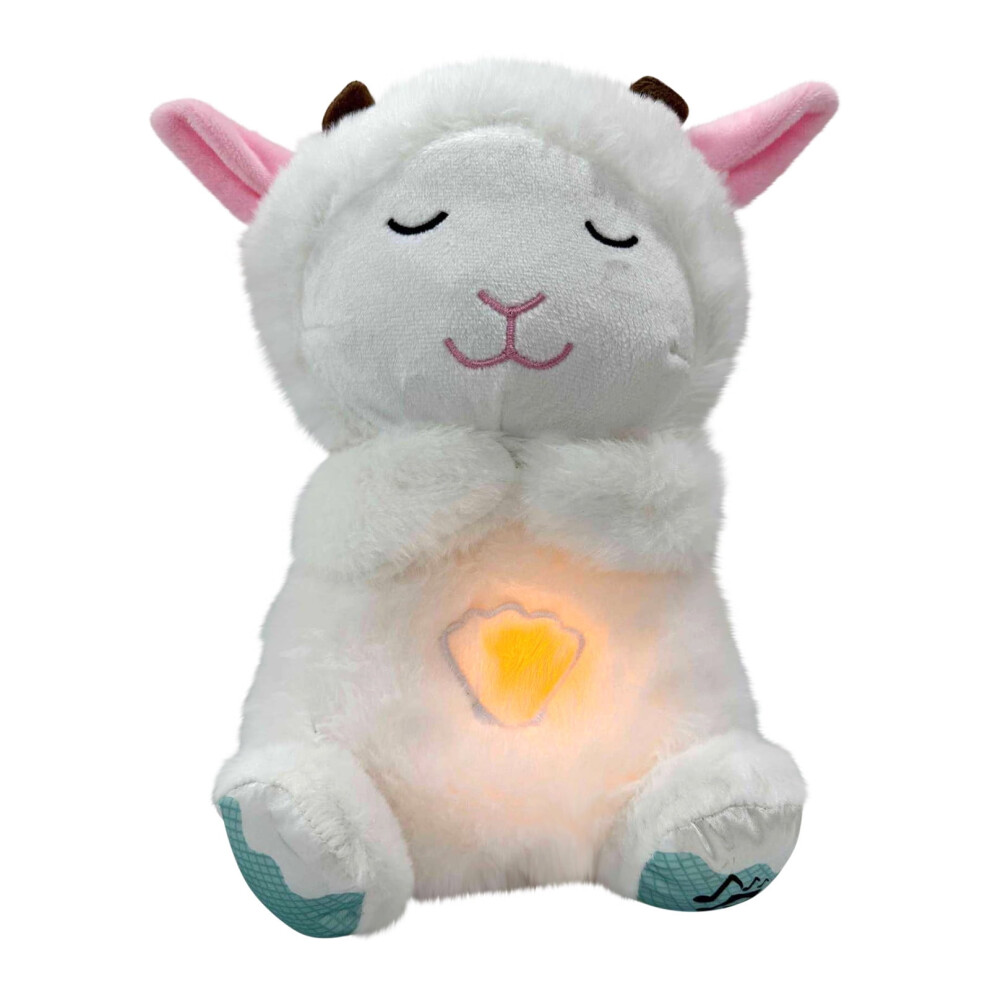 Breathing Sleep Soother Toy – Cry-Activated Comfort Doll, Calming Plush with Realistic Breathing & Soothing Sounds