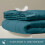 Windom Microfiber All-Season Blanket King Teal 2