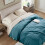 Windom Microfiber All-Season Blanket King Teal 5